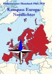 Grafik Europa mit Kompass